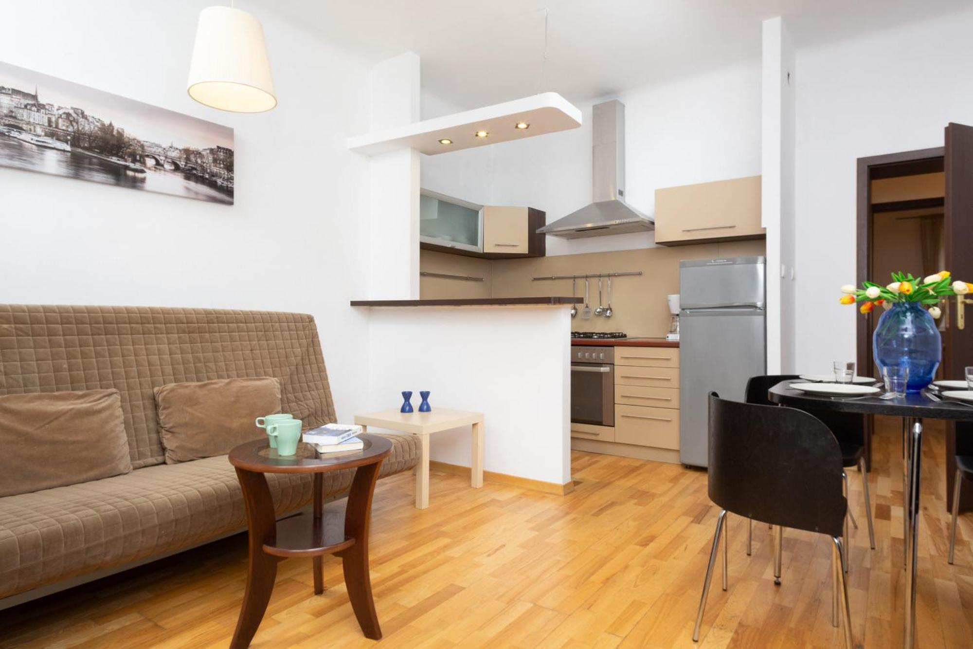 Warsaw New Town Apartment By Noclegi Renters المظهر الخارجي الصورة